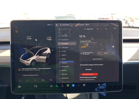 2022 Tesla Model Y Long Range Dual Motor All-Wheel Drive из США, поврежденный, VIN 7SAYGDEE2NF356956